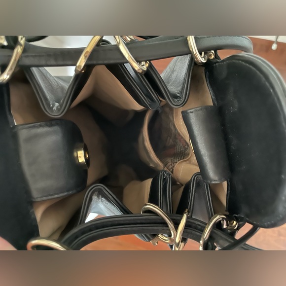 Black Accordion Purse - Picture 2 of 2